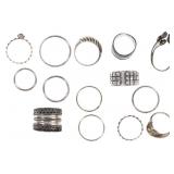 Antique Mexico Sterling Silver Collection c. 1960-