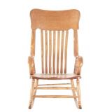 Whitney Brothers Slat Back Maple Rocking Chair