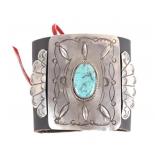 Vintage Navajo Ketoh Sterling & Kingman Turquoise