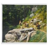 Terpning "Trail in the Bitter Roots" Giclï¿½e