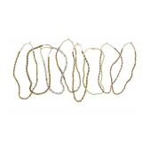 Antique Exotic Sand Cast Trade Bead Necklaces (8)