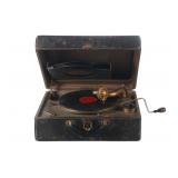 Victor Victrola Orthophonic Suitcase Player c1920s