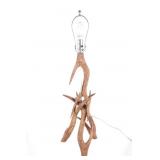 Faux Antler End Table Lamp Late 20th Century