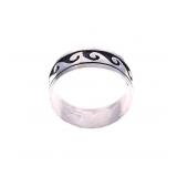 Navajo Tommy Singer Stamped Sterling Ring