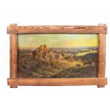 C. M. Russell "Salute of the Robe Trade"