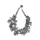 Vintage "Under The Sea" Silver Charm Necklace