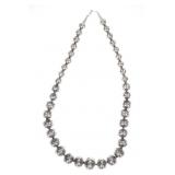 Old Pawn Navajo Graduated Bench Bead Necklace