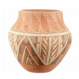 David Chinana (b. 1963, Jemez Pueblo) Pottery Olla