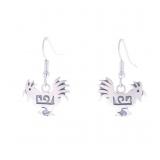 Navajo Dorothy Martinez Sterling Silver Earrings