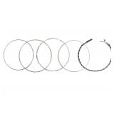 Taxco, Mexico Sterling Silver Bangle Bracelets (5)