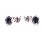 Arthur Platero (Laguna-Zuni) 1960ï¿½s Earrings Sets