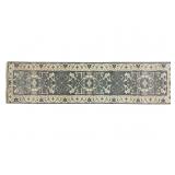Vintage Persian Oushak Wool Runner Rug