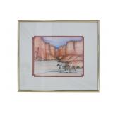 Amado Maurilio Pena "El Canon" Framed Print