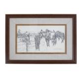 Gary Carter (1939ï¿½2025) Original Cowboy Drawing