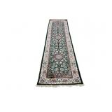 Vintage Persian Oushak Wool Runner Rug