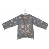 Arapaho Ghost Dance Revival Painted Shirt 20th-C.