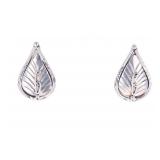 Navajo Herbert Tsosie Sterling Silver Earrings
