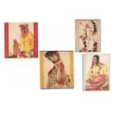 Great Northern RR W. Reiss Calendar Toppers (4)