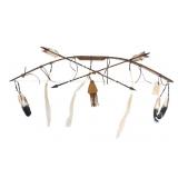 Apache Carl Pierce Bow and Arrows Wall Hanging