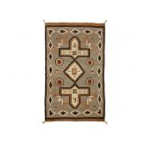 c.1910 J.B. Moore Navajo Plate XXX Rug ex-Garlands