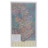 Aeroplane Map of Glacier Nat