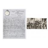 D.F. Barry Photo Of Officers on Custer