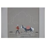 Robert Chee (Navajo, 1938-1972) Original Gouache