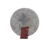 Ghost Dance Revival Morning Star Painted Shield