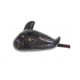 Pre-Historic Chumash Steatite Killer Whale Pipe