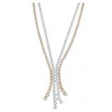 Elegant Designer 9.43 cts. Diamond 18K Necklace