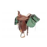 Rocky Mountain Saddle Co. 14 1/2" Buckaroo Saddle