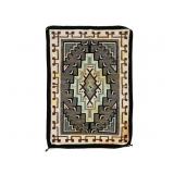 1946 Navajo Two Grey Hills Rug -Leighton Turquoise