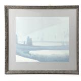 Russell Chatham Litho. "Yellowstone River Winter"