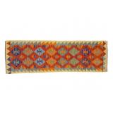 Eastern Anatolian Caucus Tribal Kilim Runner Rug