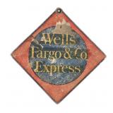 ca. 1915 Wells Fargo & Co. Express Montana Sign