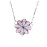 Zuni A. Ahijito Pink Mother of Pearl Necklace