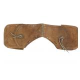 Leather Western Saddle Bag Mid 20th Century