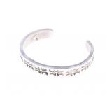 20th C. Navajo Sterling Silver Stamped Bracelet