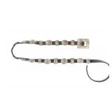 ca. 1950 Paiute Sterling Concho Belt by MR Rogers