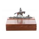 Custom Colt Cavalry Action Revolver Walnut Case