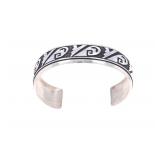 Navajo T & R Singer Sterling Silver Bracelet