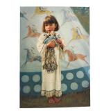 20th C. Karen Noles "Little Bare Feet" Giclee