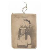 ca. 1890 Oglala Sioux Good Crow Cabinet Card