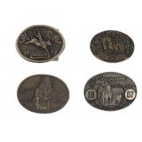 ADM Rodeo / Western Solid Brass Buckles 1970-80s