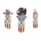 Hopi Putsqatihu or Cradle Doll Polychrome Kasina