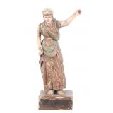 Antique Spanish Colonial Handcarved Santo, 19th C.