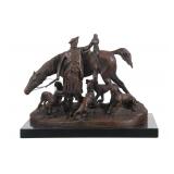 Pierre Jules Mêne Bronze "The Scottish Hunt"