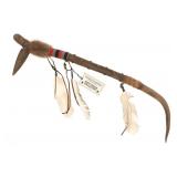 Chippewa/ Cree Many Trails Spearhead War Club