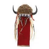 c. 1870 Northern Cheyenne Buffalo Beaded Headdress