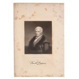 19th C. J.B. Longacre "Daniel Boone" Engraving